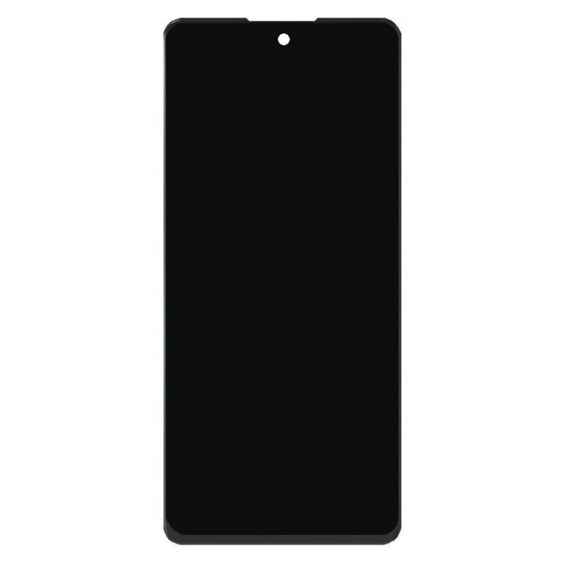 LCD With Touch Screen For I Kall Z14 - White Display Glass Combo Folder